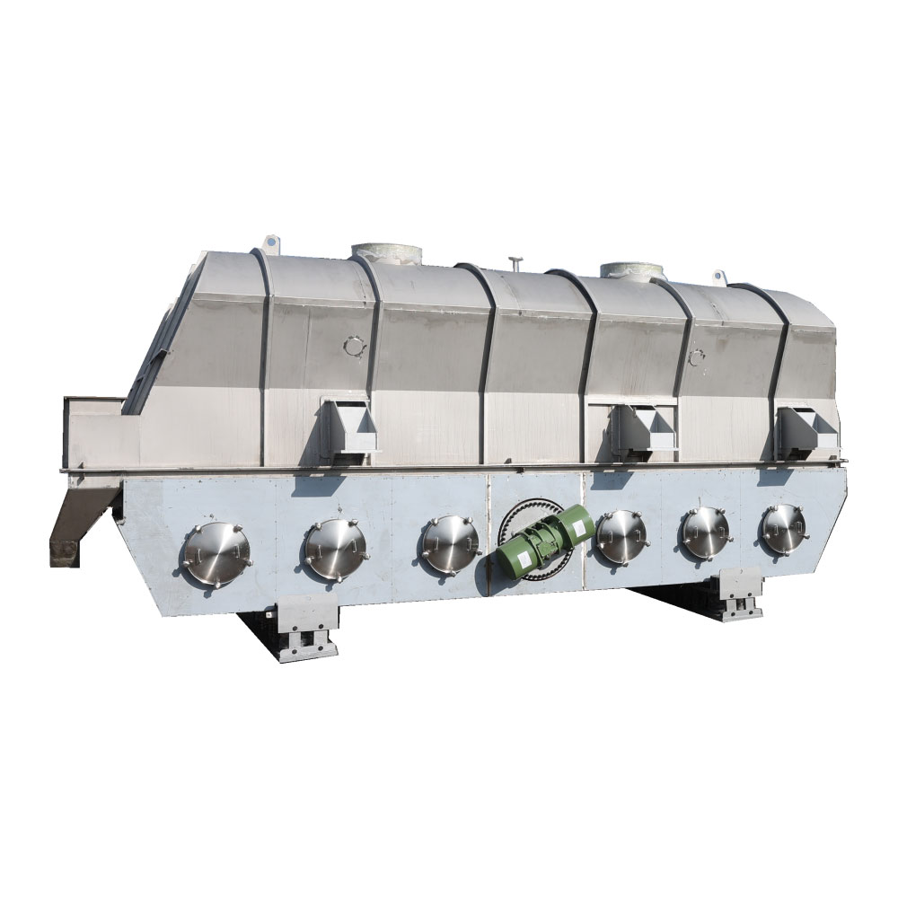 Vibrating fluid bed dryer